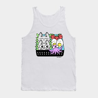 Kawaii Bento Box Cat Tank Top